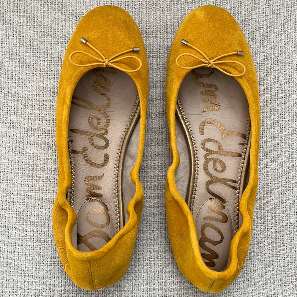 Sam Edelman suede ballet flats - 10M